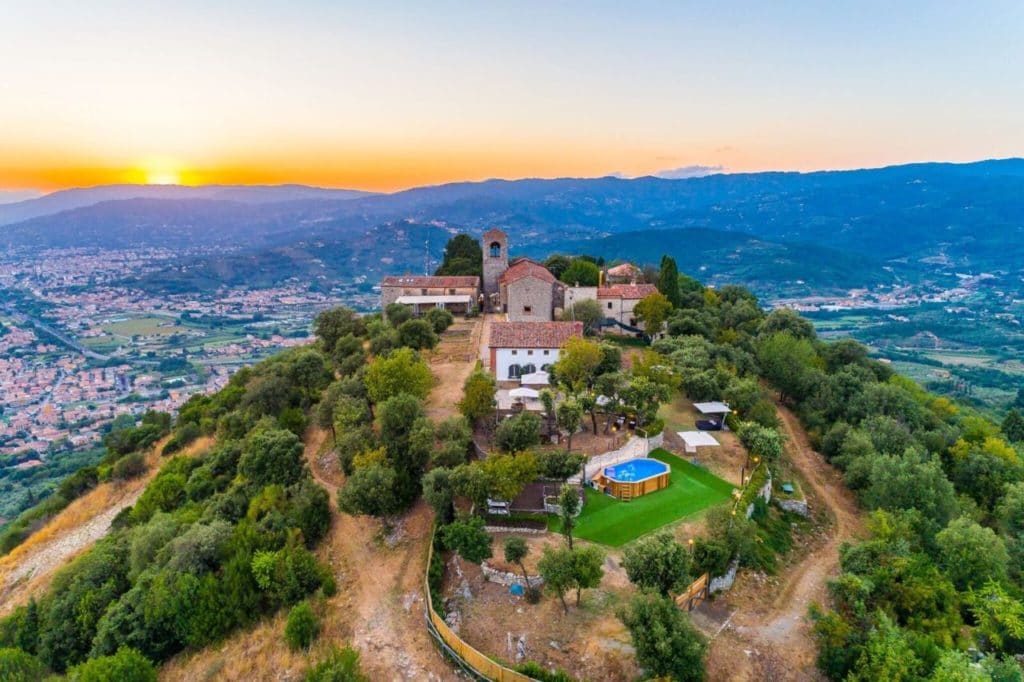 Tuscany heated pool villa
